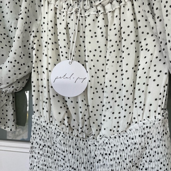 Petal and Pup White Jamilla Dress - size 8 - Picture 2 of 4